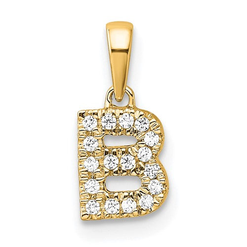 14k-diamond-letter-b-initial-with-bail-pendant-SolomonJeweler-Wichita-KS-CustomJewelry