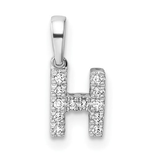 14k-white-gold-diamond-letter-h-initial-with-bail-pendant-SolomonJeweler-Wichita-KS-CustomJewelry