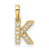 14k-diamond-letter-k-initial-with-bail-pendant-SolomonJeweler-Wichita-KS-CustomJewelry