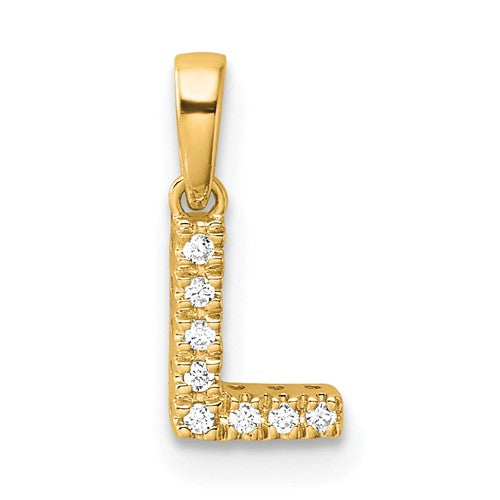 14k-diamond-letter-l-initial-with-bail-pendant-SolomonJeweler-Wichita-KS-CustomJewelry