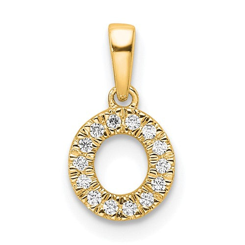 14k-diamond-letter-o-initial-with-bail-pendant-SolomonJeweler-Wichita-KS-CustomJewelry