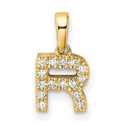 14k-diamond-letter-r-initial-with-bail-pendant-SolomonJeweler-Wichita-KS-CustomJewelry