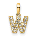 14k-diamond-letter-w-initial-with-bail-pendant-SolomonJeweler-Wichita-KS-CustomJewelry
