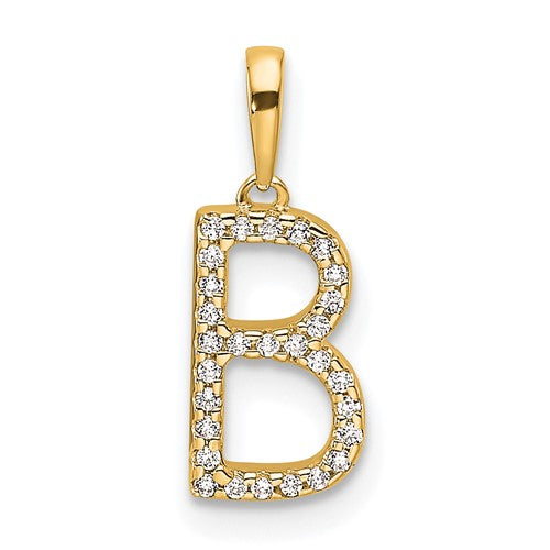 14k-diamond-letter-b-initial-pendant-SolomonJeweler-Wichita-KS-CustomJewelry