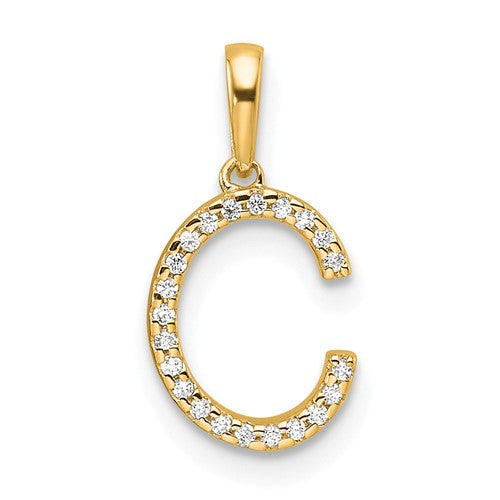 14k-diamond-letter-c-initial-pendant-SolomonJeweler-Wichita-KS-CustomJewelry