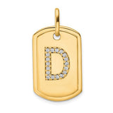 14k-diamond-initial-d-dog-tag-charm-SolomonJeweler-Wichita-KS-CustomJewelry