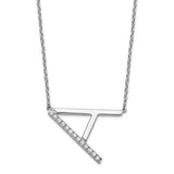 14k-white-gold-sideways-diamond-initial-a-necklace-SolomonJeweler-Wichita-KS-CustomJewelry