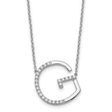 14k-white-gold-sideways-diamond-initial-g-necklace-SolomonJeweler-Wichita-KS-CustomJewelry