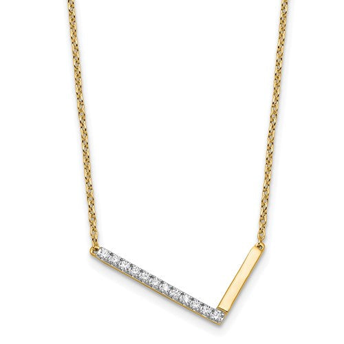 14k-sideways-diamond-initial-l-necklace-SolomonJeweler-Wichita-KS-CustomJewelry