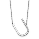 14k-white-gold-sideways-diamond-initial-u-necklace-SolomonJeweler-Wichita-KS-CustomJewelry