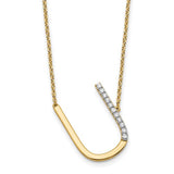 14k-sideways-diamond-initial-u-necklace-SolomonJeweler-Wichita-KS-CustomJewelry