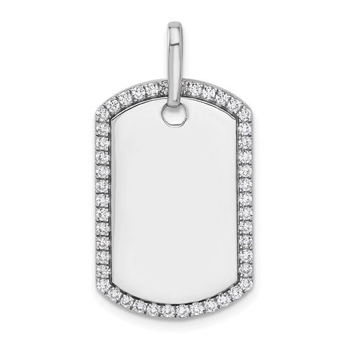 14k-white-gold-personalized-diamond-dog-tag-charm-SolomonJeweler-Wichita-KS-CustomJewelry