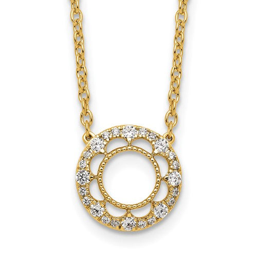 14k-fancy-circle-diamond-18in-necklace-SolomonJeweler-Wichita-KS-CustomJewelry