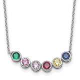 14kw-6-family-birthstone-necklace-mounting-SolomonJeweler-Wichita-KS-CustomJewelry