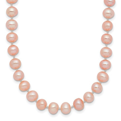 14k-5-6mm-pink-near-round-freshwater-cultured-pearl-necklace-SolomonJeweler-Wichita-KS-CustomJewelry
