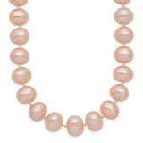 14k-8-9mm-pink-near-round-freshwater-cultured-pearl-necklace-SolomonJeweler-Wichita-KS-CustomJewelry