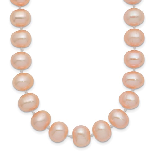 14k-8-9mm-pink-near-round-freshwater-cultured-pearl-necklace-SolomonJeweler-Wichita-KS-CustomJewelry