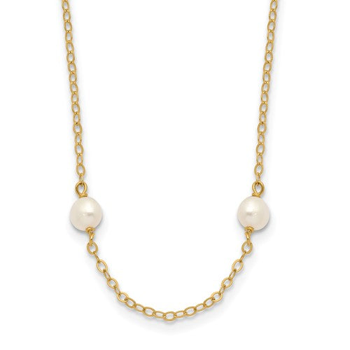 14k-4-5mm-white-near-round-freshwater-cultured-pearl-8-station-necklace-SolomonJeweler-Wichita-KS-CustomJewelry