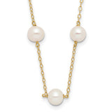 14k-5-5-6-5mm-white-near-round-fw-cultured-pearl-12-station-necklace-SolomonJeweler-Wichita-KS-CustomJewelry