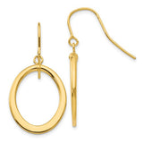 14k-polished-tapered-flat-oval-dangle-earrings-SolomonJeweler-Wichita-KS-CustomJewelry
