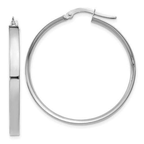 14k-white-gold-3mm-xl-hoop-earrings-SolomonJeweler-Wichita-KS-CustomJewelry