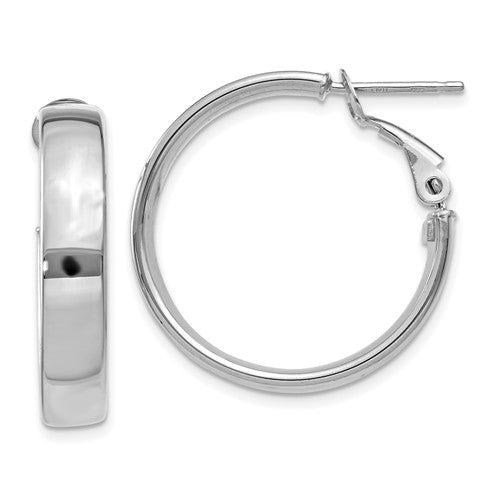 14k-5mm-white-gold-omega-back-hoop-earrings-SolomonJeweler-Wichita-KS-CustomJewelry