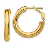 14k-4x23mm-polished-round-omega-back-hoop-earrings-SolomonJeweler-Wichita-KS-CustomJewelry