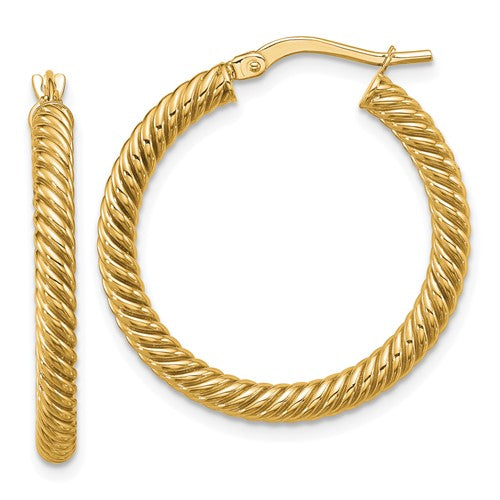 14k-3x26mm-twisted-round-hoop-earrings-SolomonJeweler-Wichita-KS-CustomJewelry