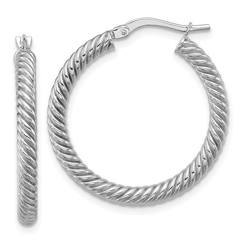 14k-3x26mm-white-gold-twisted-round-hoop-earrings-SolomonJeweler-Wichita-KS-CustomJewelry