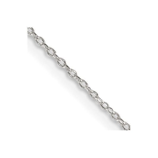 Sterling Silver 1.10mm Forzantina Cable Chain - Solomon Jewelers