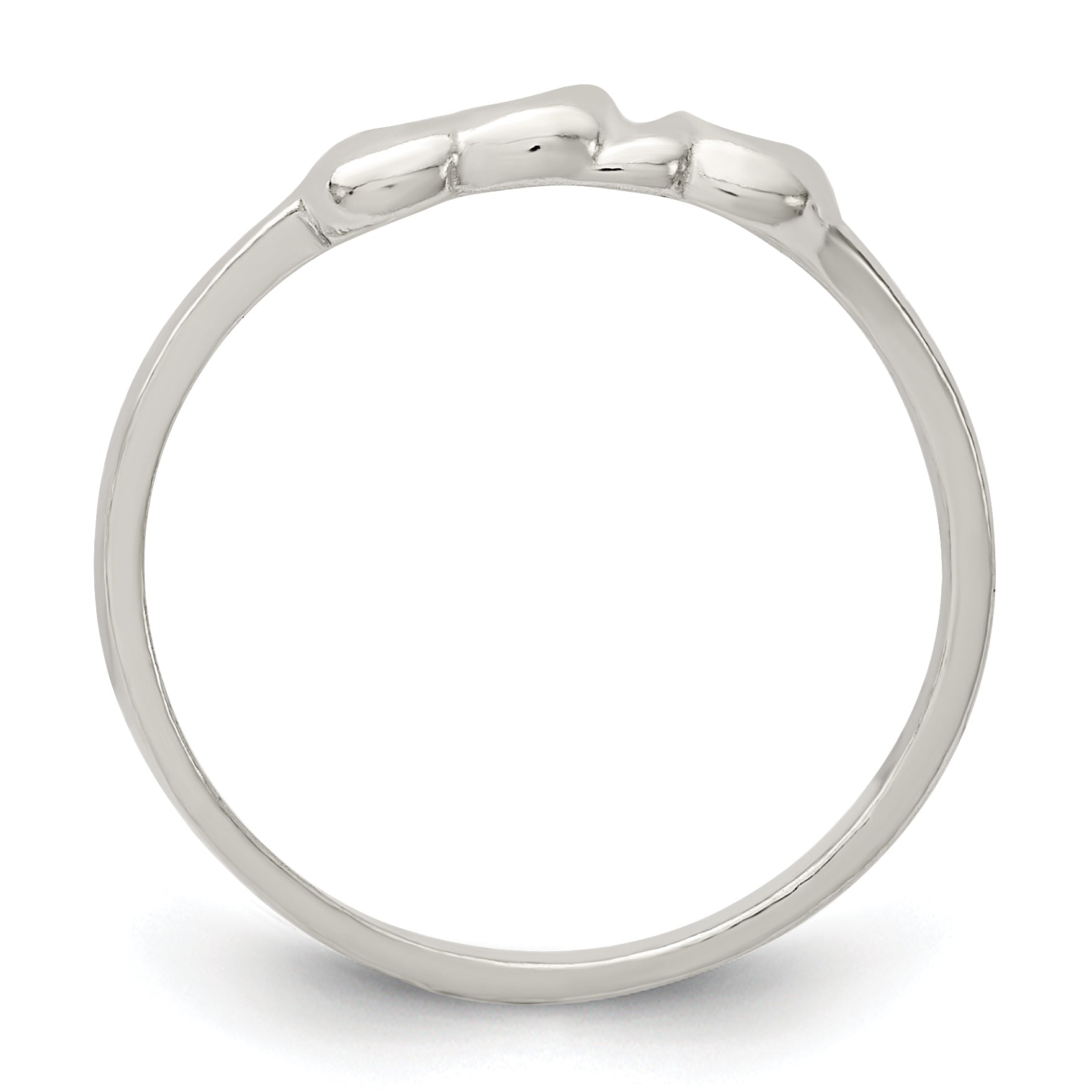 Sterling Silver Heart Ring - Solomon Jewelers