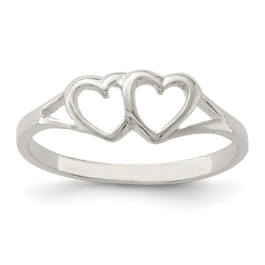 Sterling Silver Heart Ring - Solomon Jewelers