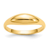 14k-childs-polished-dome-ring-SolomonJeweler-Wichita-KS-CustomJewelry