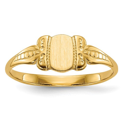 14k-childs-signet-ring-SolomonJeweler-Wichita-KS-CustomJewelry