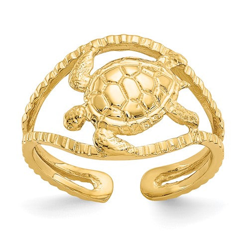 14k-turtle-toe-ring-SolomonJeweler-Wichita-KS-CustomJewelry