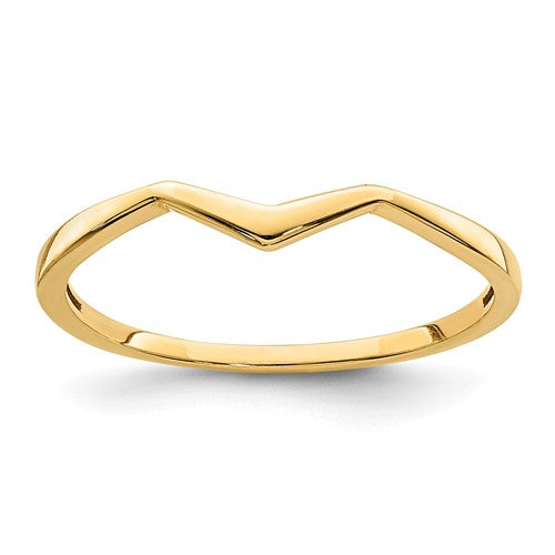 14K gold ring from Solomon Jewelers, showcasing a sleek and elegant jewelry ring design.