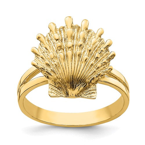 14k-lions-paw-shell-ring-SolomonJeweler-Wichita-KS-CustomJewelry
