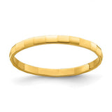 14k-bamboo-texture-band-childs-ring-SolomonJeweler-Wichita-KS-CustomJewelry