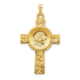 14k-cross-w-st-anthony-medal-pendant-SolomonJeweler-Wichita-KS-CustomJewelry