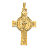 14k-cross-w-st-jude-medal-pendant-SolomonJeweler-Wichita-KS-CustomJewelry