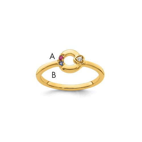 14k-dia-heart-with-2-birthstone-mothers-circle-ring-semi-mount-SolomonJeweler-Wichita-KS-CustomJewelry