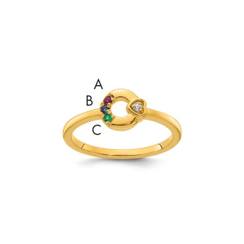 14k-dia-heart-w-3-birthstone-mothers-circle-ring-semi-mount-SolomonJeweler-Wichita-KS-CustomJewelry
