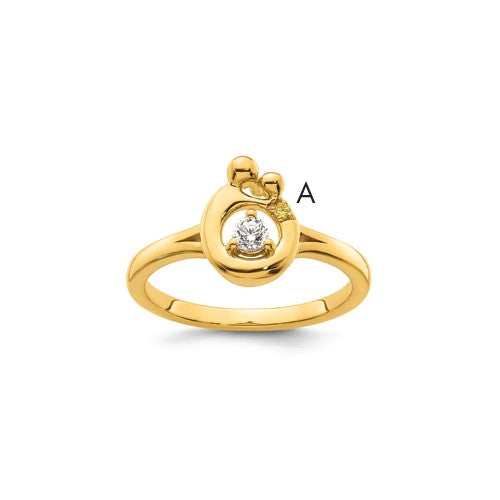 14k-diamond-with-1-birthstone-mother-child-ring-semi-mount-SolomonJeweler-Wichita-KS-CustomJewelry