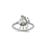 14k-wg-diamond-with-6-birthstone-mother-child-ring-semi-mount-SolomonJeweler-Wichita-KS-CustomJewelry