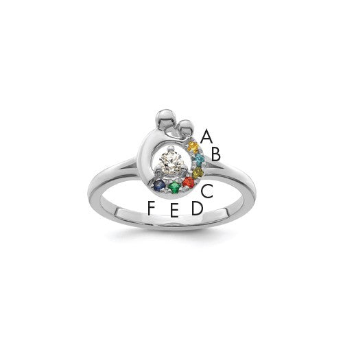 14k-wg-diamond-with-6-birthstone-mother-child-ring-semi-mount-SolomonJeweler-Wichita-KS-CustomJewelry