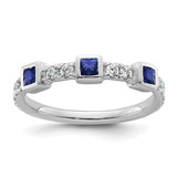 14k-white-gold-polished-diamond-and-sapphire-fashion-ring-SolomonJeweler-Wichita-KS-CustomJewelry