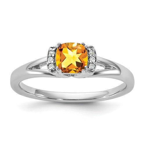 14k-white-gold-polished-diamond-and-citrine-fashion-ring-SolomonJeweler-Wichita-KS-CustomJewelry