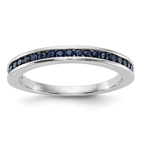 14k-white-gold-sapphire-band-SolomonJeweler-Wichita-KS-CustomJewelry