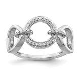 14k white gold diamond fancy circles ring, elegant jewelry with sparkling diamonds and intricate circular design.