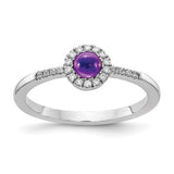14k-white-gold-diamond-and-cabochon-amethyst-ring-SolomonJeweler-Wichita-KS-CustomJewelry